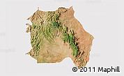 Satellite 3D Map of LORROKI, cropped outside