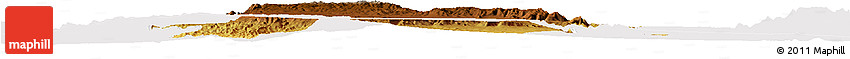 Physical Horizon Map of LORROKI, cropped outside