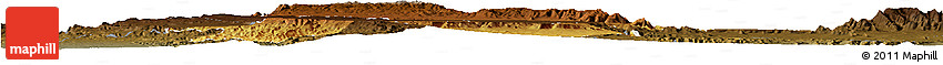 Physical Horizon Map of LORROKI, darken