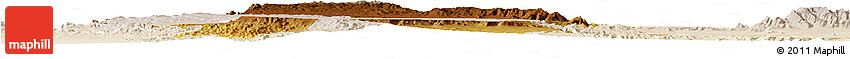 Physical Horizon Map of LORROKI, lighten