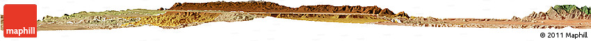Physical Horizon Map of LORROKI, satellite outside