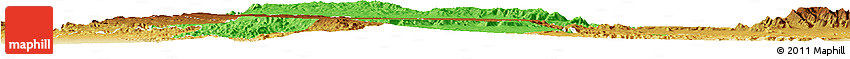 Political Horizon Map of LORROKI, physical outside