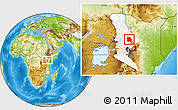 Physical Location Map of LORROKI, highlighted grandparent region