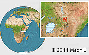 Satellite Location Map of LORROKI