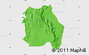 Political Map of LORROKI, single color outside