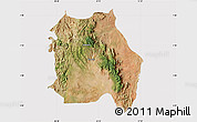 Satellite Map of LORROKI, cropped outside