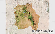 Satellite Map of LORROKI, lighten