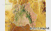 Satellite Map of LORROKI, physical outside