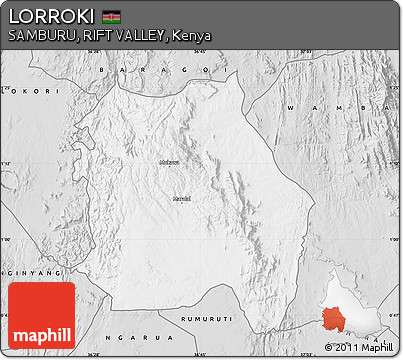 Silver Style Map of LORROKI