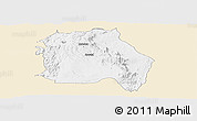 Classic Style Panoramic Map of LORROKI, single color outside
