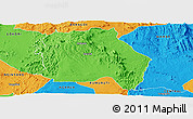 Political Panoramic Map of LORROKI