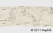 Shaded Relief Panoramic Map of LORROKI