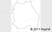 Blank Simple Map of LORROKI, cropped outside, no labels