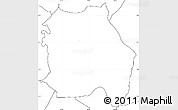 Blank Simple Map of LORROKI, no labels