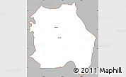 Gray Simple Map of LORROKI, cropped outside
