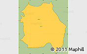 Savanna Style Simple Map of LORROKI, cropped outside