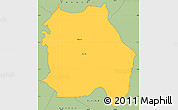 Savanna Style Simple Map of LORROKI