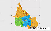 Political Map of SAMBURU, cropped outside