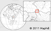 Blank Location Map of KIBISH