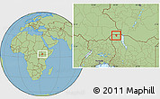 Savanna Style Location Map of KIBISH