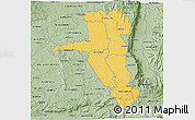 Savanna Style 3D Map of UASIN GISHU