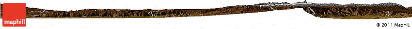Physical Horizon Map of UASIN GISHU, darken