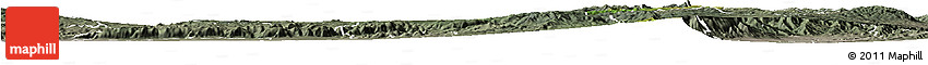 Satellite Horizon Map of UASIN GISHU, semi-desaturated