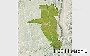 Satellite Map of UASIN GISHU, lighten