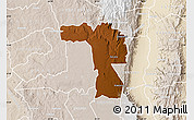 Physical Map of MOIBEN, lighten