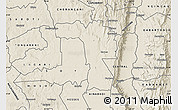 Shaded Relief Map of MOIBEN