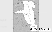 Gray Simple Map of UASIN GISHU
