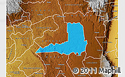 Political Map of SOY, physical outside