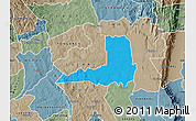 Political Map of SOY, semi-desaturated