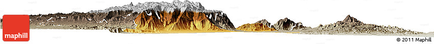 Physical Horizon Map of SIGOR, semi-desaturated