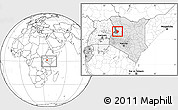 Blank Location Map of SIGOR, highlighted country, highlighted parent region, within the entire country