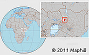 Gray Location Map of SIGOR, highlighted parent region