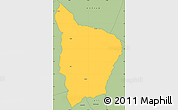 Savanna Style Simple Map of SIGOR