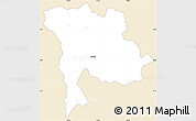 Classic Style Simple Map of MUMIAS, single color outside