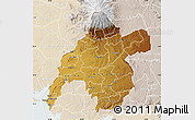 Physical Map of WESTERN, lighten