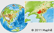 Physical Location Map of Changang