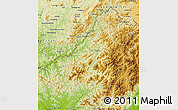 Physical Map of Changang