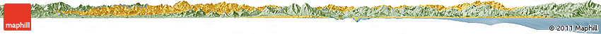 Savanna Style Horizon Map of Kangwon