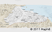 Classic Style Panoramic Map of Kangwon