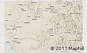 Shaded Relief 3D Map of Pyongyang