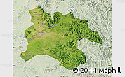 Satellite Map of Pyongyang, lighten