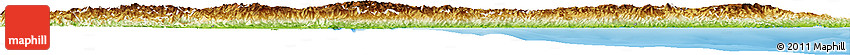 Physical Horizon Map of South Hamgyong