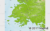 Physical Map of South Hwanghae