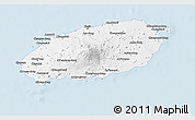 Classic Style 3D Map of Cheju-Do