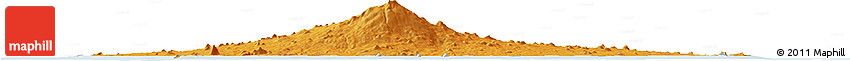 Political Horizon Map of Cheju-Do, lighten
