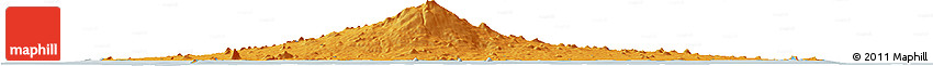 Political Horizon Map of Cheju-Do, semi-desaturated